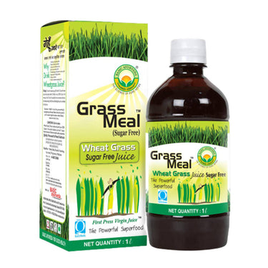 basic-ayurveda-grass-meal-wheat-grass-juice